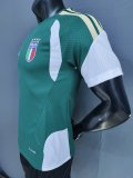 25-26 Italy Green Player Version Training shirts