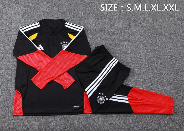26-27 Germany High Quality Half Pull Tracksuit