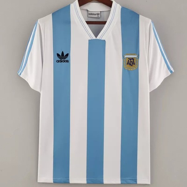 1993 Argentina Home Retro Soccer Jersey