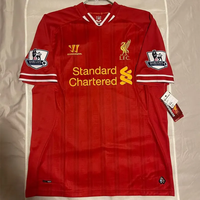 2013-2014 LIV Home Retro Soccer Jersey