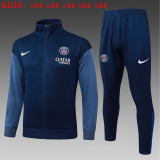 25-26 PSG High Quality Kids Jacket Tracksuit
