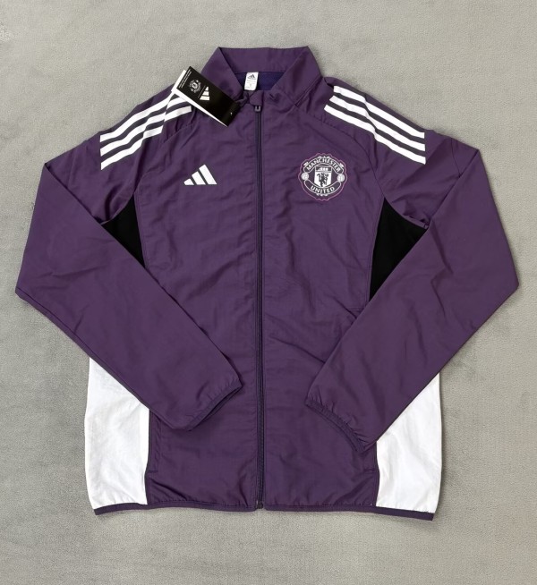 25-26 Man Utd Purple Windbreaker