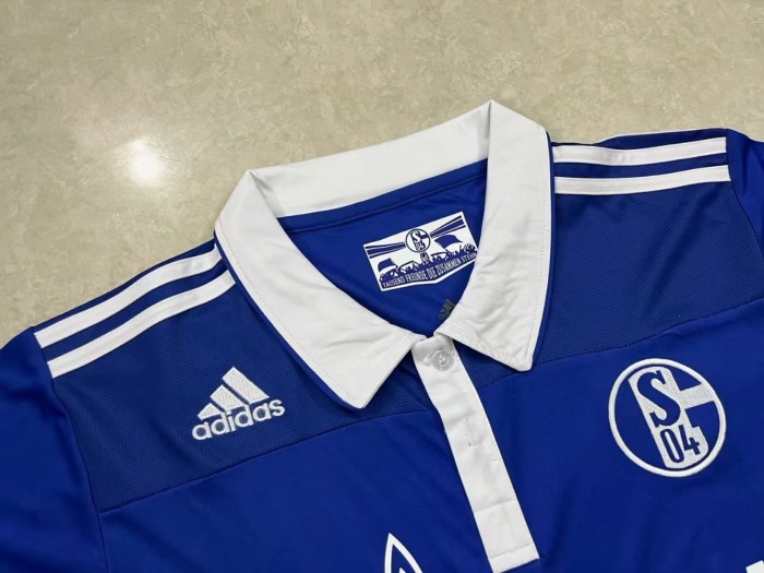 2010-2011 Schalke Home Retro Soccer Jersey