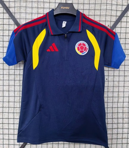 2026 Colombia Blue Polo Short Sleeve