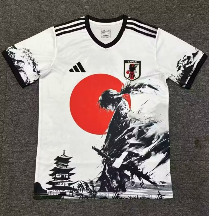 25-26 Japan White Special Edition Fans Soccer Jersey