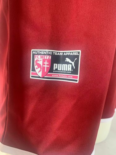 2003-2004 Metz Home Retro Soccer Jersey