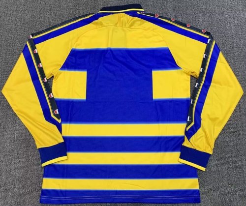 1999-2000 Parma Home Long sleeves Retro Soccer Jersey