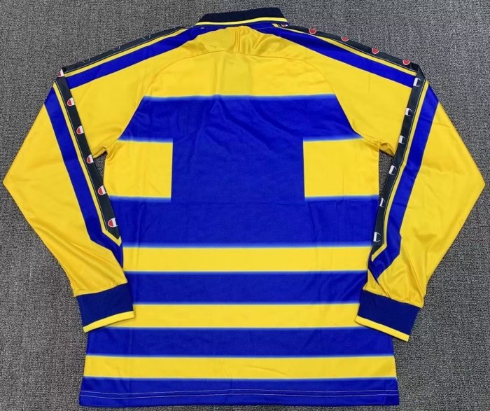 1999-2000 Parma Home Long sleeves Retro Soccer Jersey