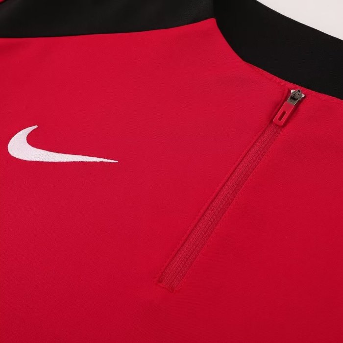 2024 NK Red Half Pull Tracksuit 