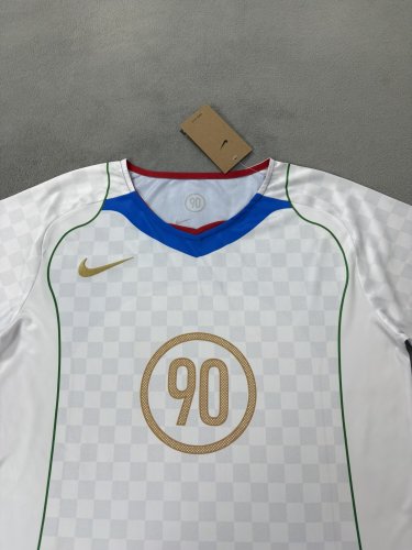 25-26 NK White Blue T-Shirt