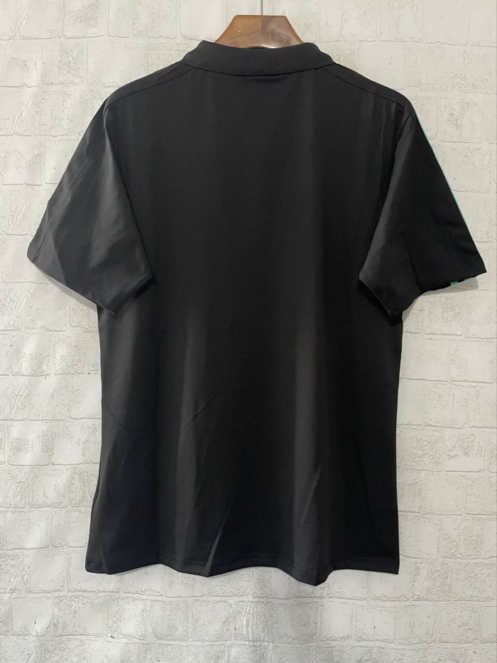 2025 F1 Benz New Pattern Short Sleeve Racing Suit