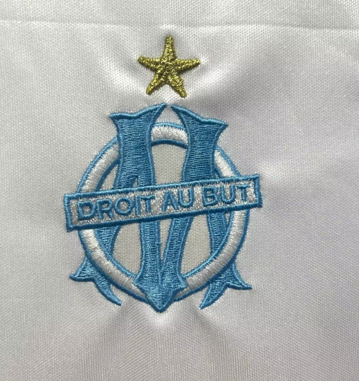 2003-2004 Marseille Home Retro Soccer Jersey