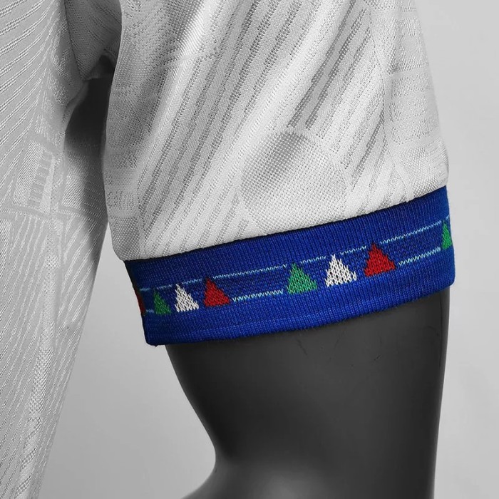 1994 Italy Away White Retro Soccer Jersey