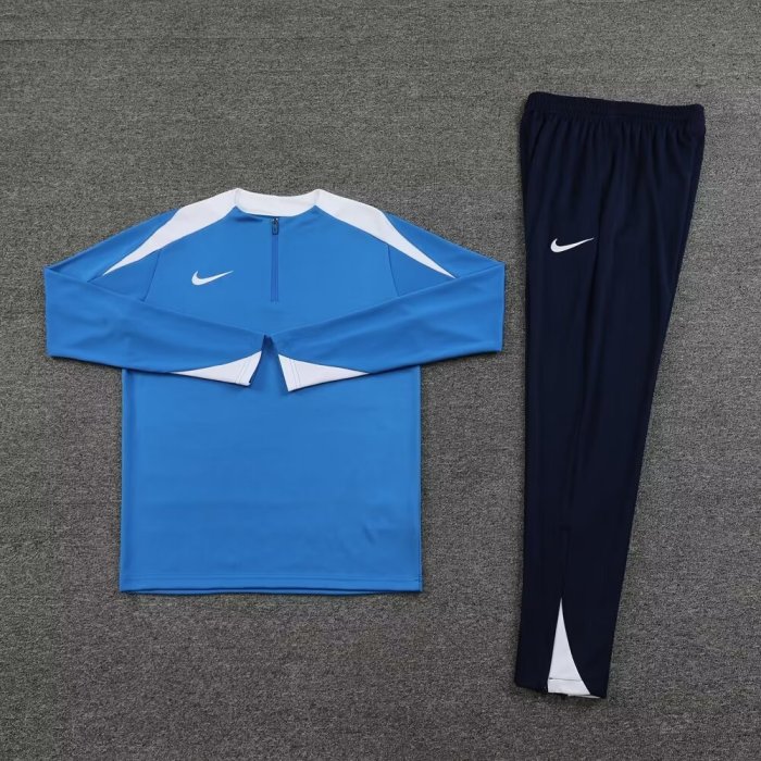 2024 NK Blue Half Pull Tracksuit 