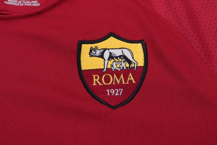 2017-2018 Roma Home Retro Kids Soccer Jersey
