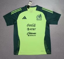25-26 Mexico Fluorescent Green Training Shirts