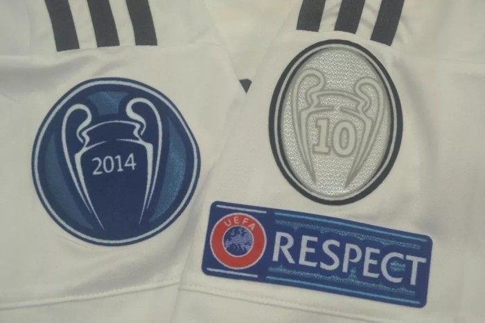 2014-2015 RMA Home Long Sleeve Retro Soccer Jersey