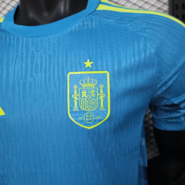 2026 Spain GoalKeeper Player Version Soccer Jersey