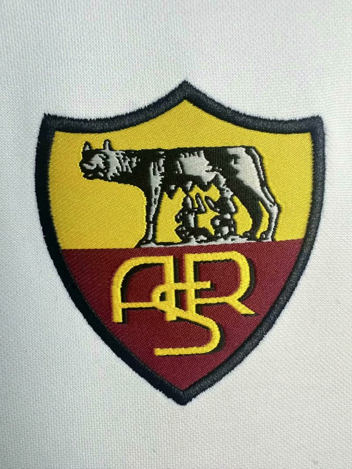 1998-1999 Roma Away Long Sleeve Retro Soccer Jersey