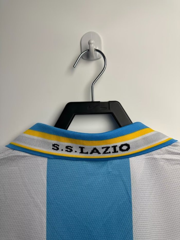 1999-2000 Lazio Home Retro Soccer Jersey