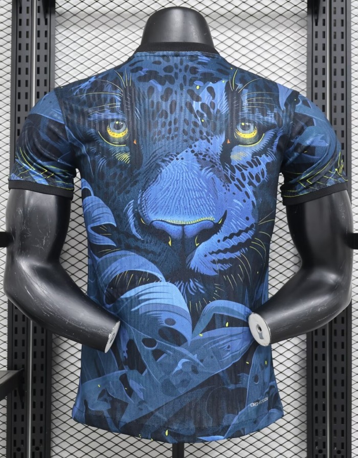 24-25 Brazil Blue Special Edition Player Version Soccer Jersey