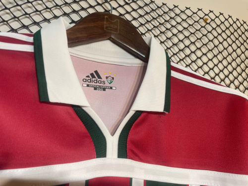 2001-2002 Fluminense Home Retro Soccer Jersey