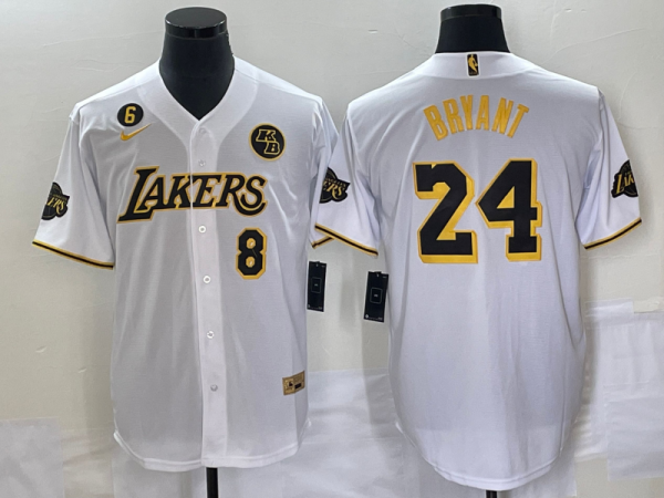2025 MLB Los Angeles Lakers New Pattern Jersey