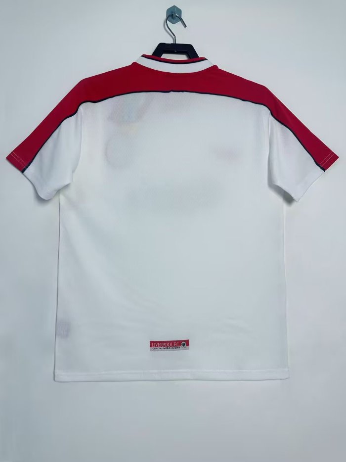 1998-1999 LIV Home Retro Soccer Jersey