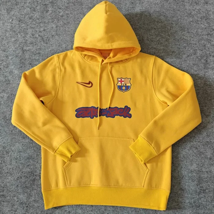 25-26 BAR Yellow Hoody (加绒)彩标