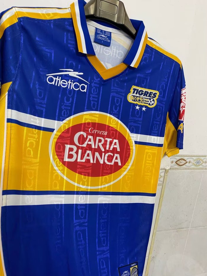 1999-2000 Tigres UANL Away Retro Soccer Jersey