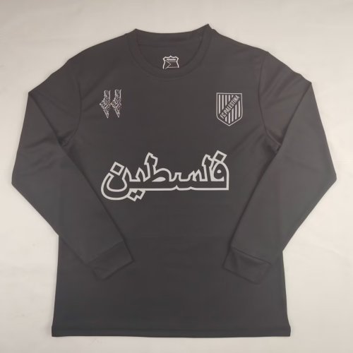 2024 Palestine Commemorative edition Long sleeves Fans Soccer Jersey