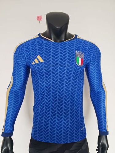 2026 Italy Home Long sleeves Player Version Soccer Jersey*长袖球员