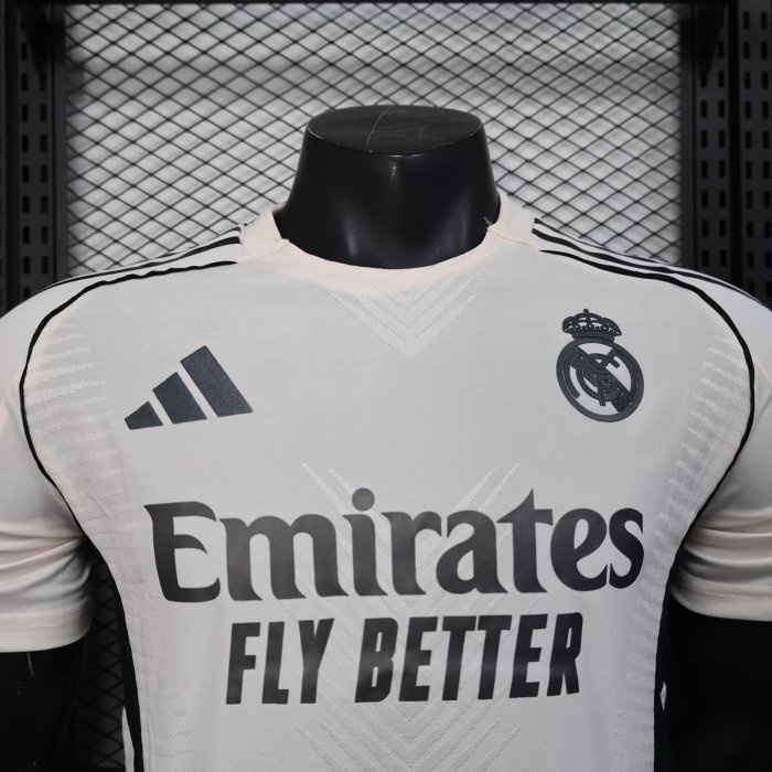 25-26 RMA White Special Edition Player Version Soccer Jersey