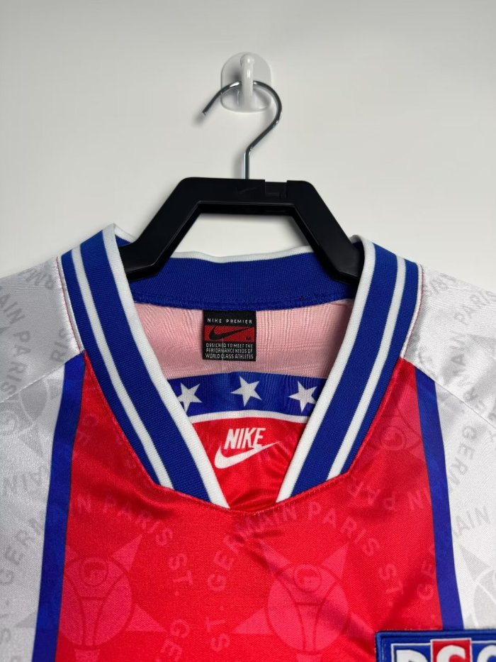 1994-1995 PSG Paris Away Retro Soccer Jersey