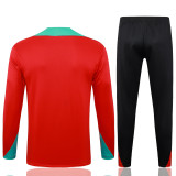 24-25 Portugal High Quality Half Pull Tracksuit 