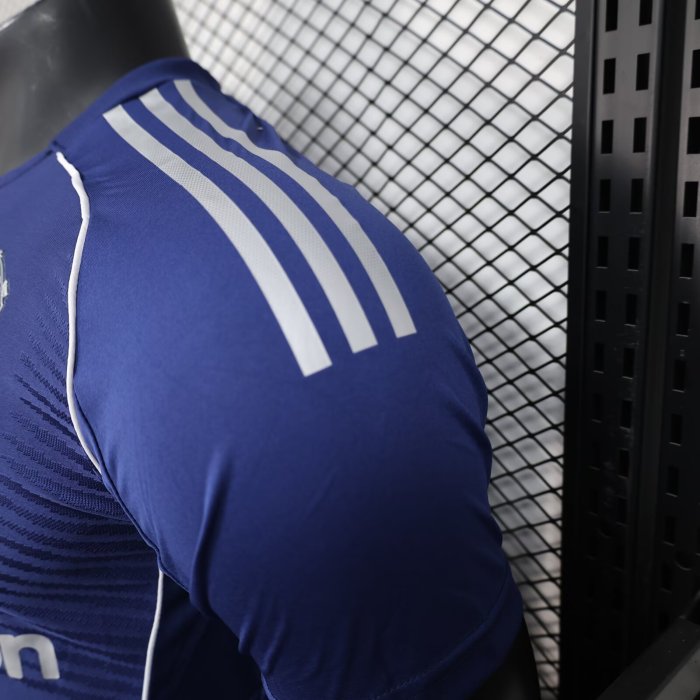 25-26 Man Utd Blue Special Edition Player Version Soccer Jersey