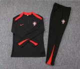 24-25 Portugal High Quality Half Pull Tracksuit 
