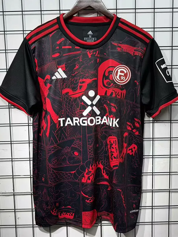 25-26 Fortuna Dusseldorf Special Edition Black Fans Soccer Jersey