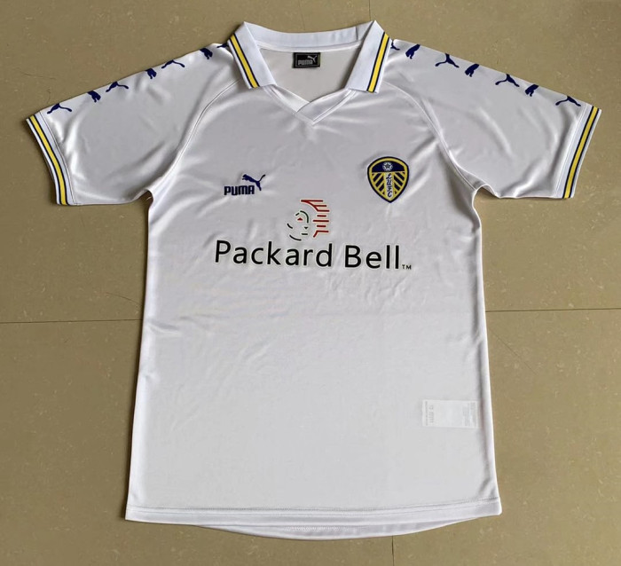 1999 Leeds United Home Retro Soccer Jersey