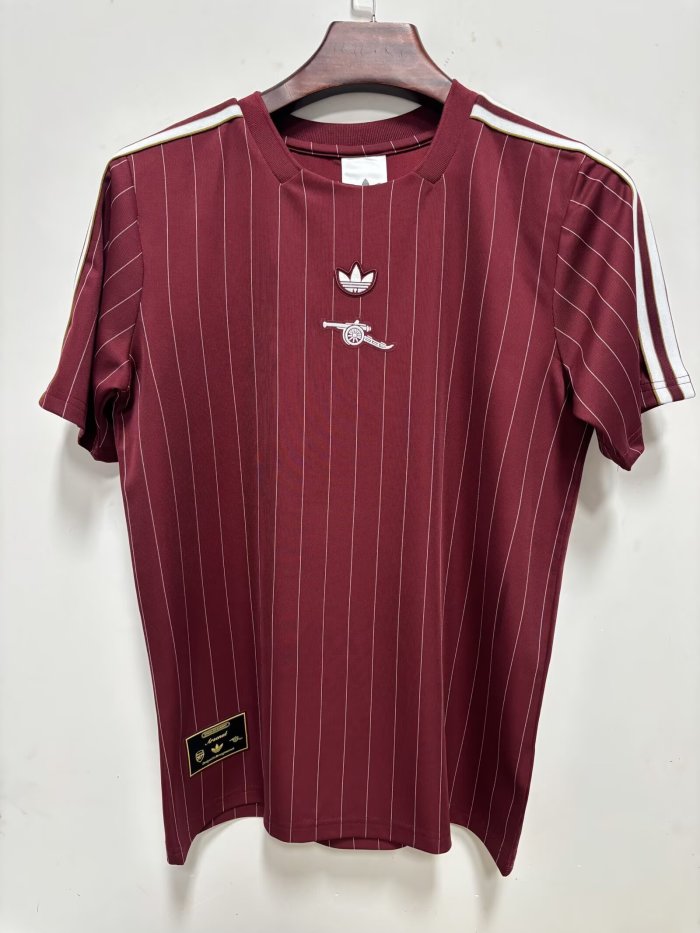 25-26 ARS Red Casual Special Edition Fans Soccer Jersey 1:1 Thai Quality
