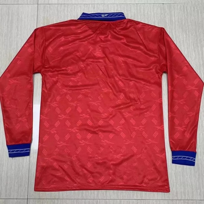 1998 Chile Home Long Sleeve Retro Soccer Jersey