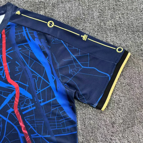 2025 PSG Royal blue Champion Training shirts