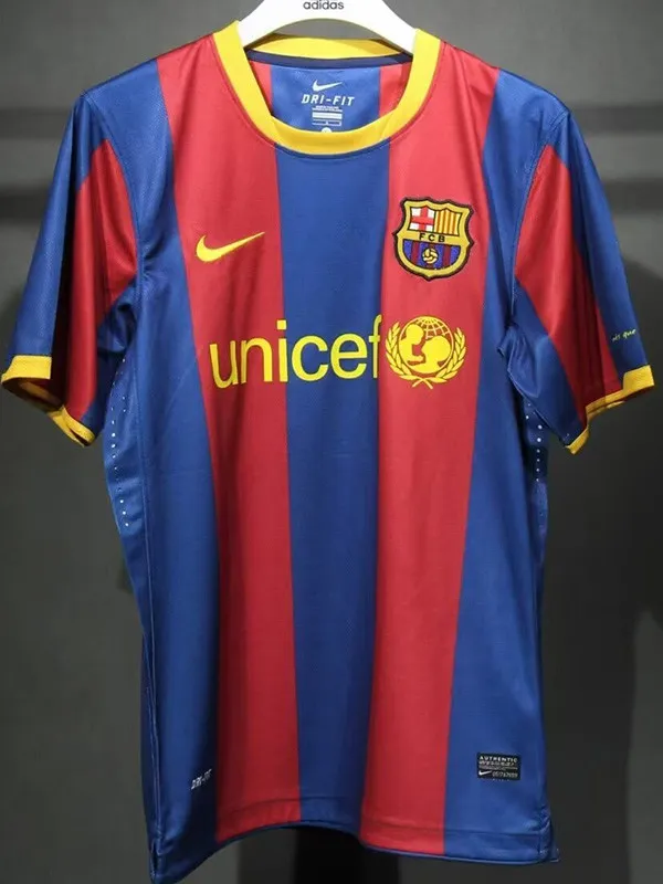 2010-2011 BAR Home Player Version  Retro Soccer Jersey