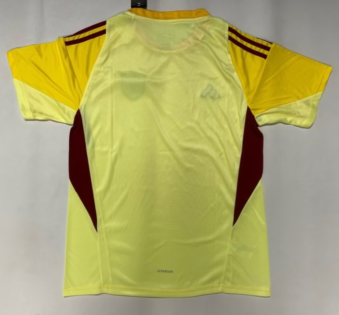25-26 Venezuela Yellow Goalkeeper Fans Soccer Jersey 1:1 Thai Quality