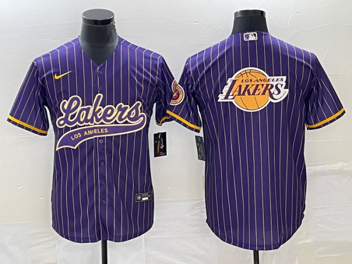 2025 MLB Los Angeles Lakers New Pattern Jersey