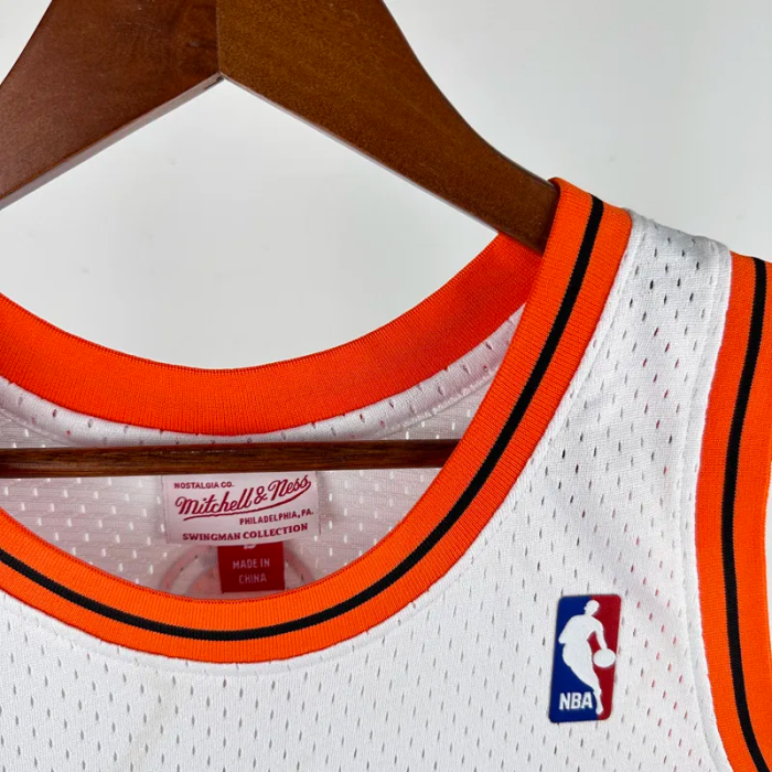 2006-07 Nuggets ANTHONY #15 White Retro Top Quality Hot Pressing NBA Jersey