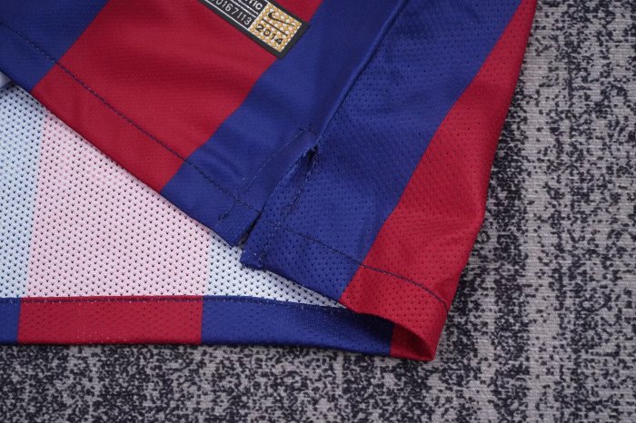 2014-2015 BAR Home Long sleeves Retro Kids Soccer Jersey