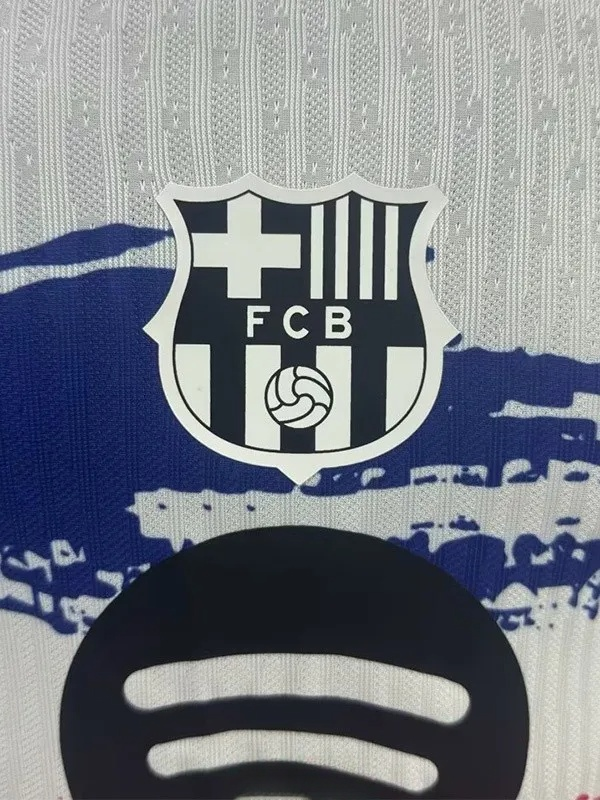 25-26 BAR White Special Edition Player Version Training Shirts (黑标)