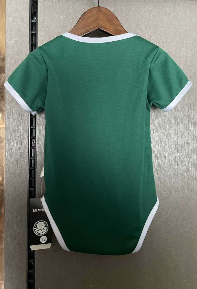 25-26 Palmeiras Home Baby Infant Crawl Suit
