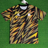 25-26 Roma Yellow Black Training shirts 1:1 Thai Quality